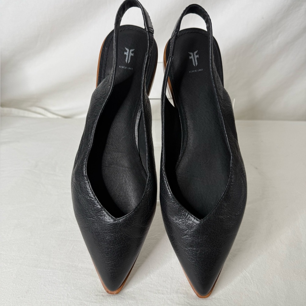 Frye leather sling back